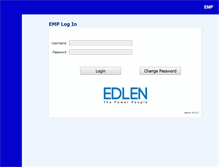 Tablet Screenshot of emp.edlen.com