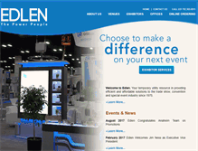 Tablet Screenshot of edlen.com